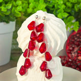 Pomegranate Seed Earrings