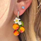 Lucky Peach Blossom Earrings