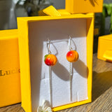 Lucky Peach Earrings