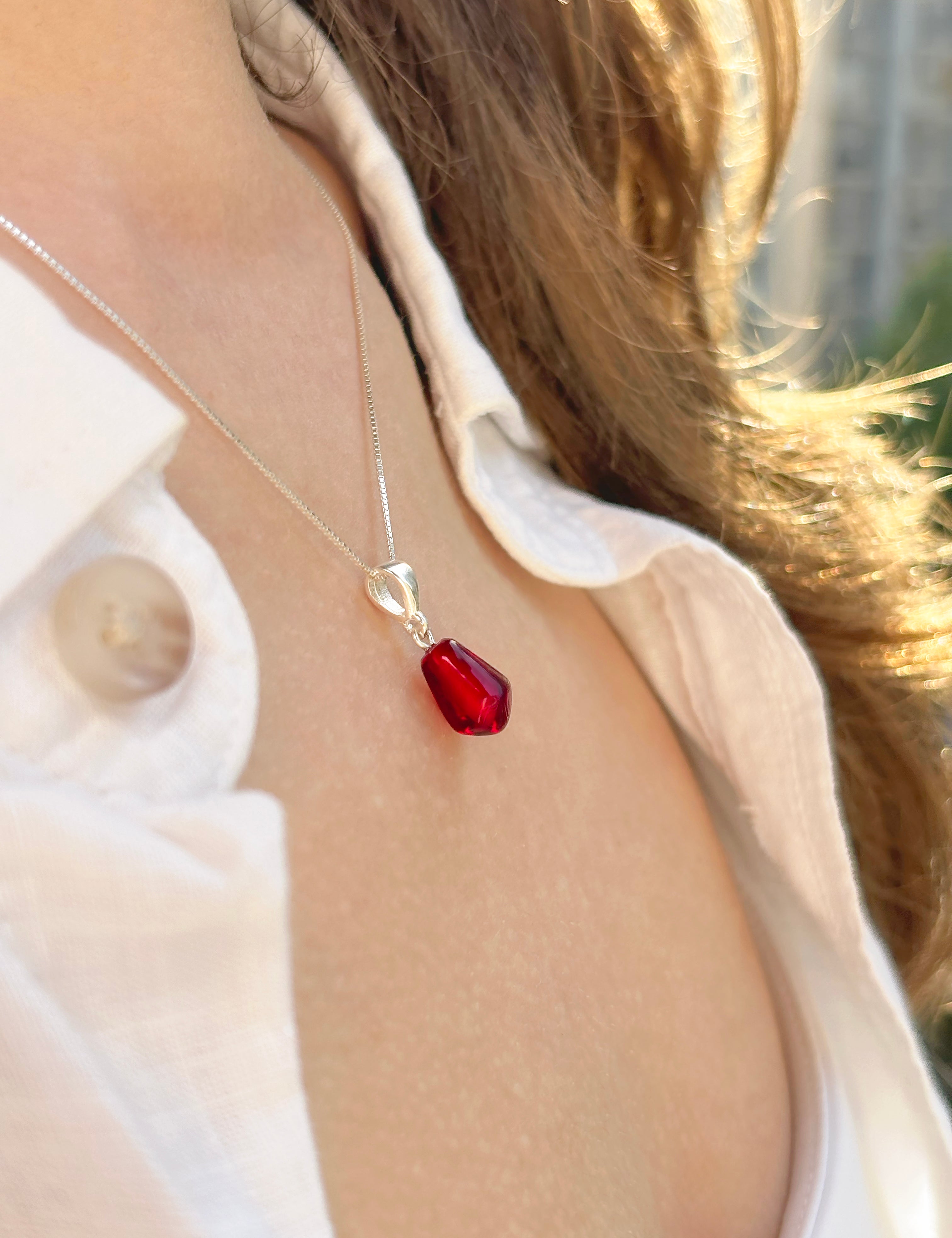 Pomegranate Seed Charm