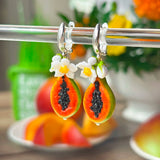 Lucky Papaya Earrings