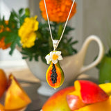 Lucky Papaya Necklace