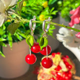 Lucky Cherry Pair Earrings