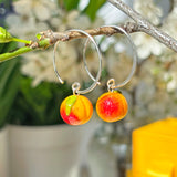 Lucky Peach Earrings