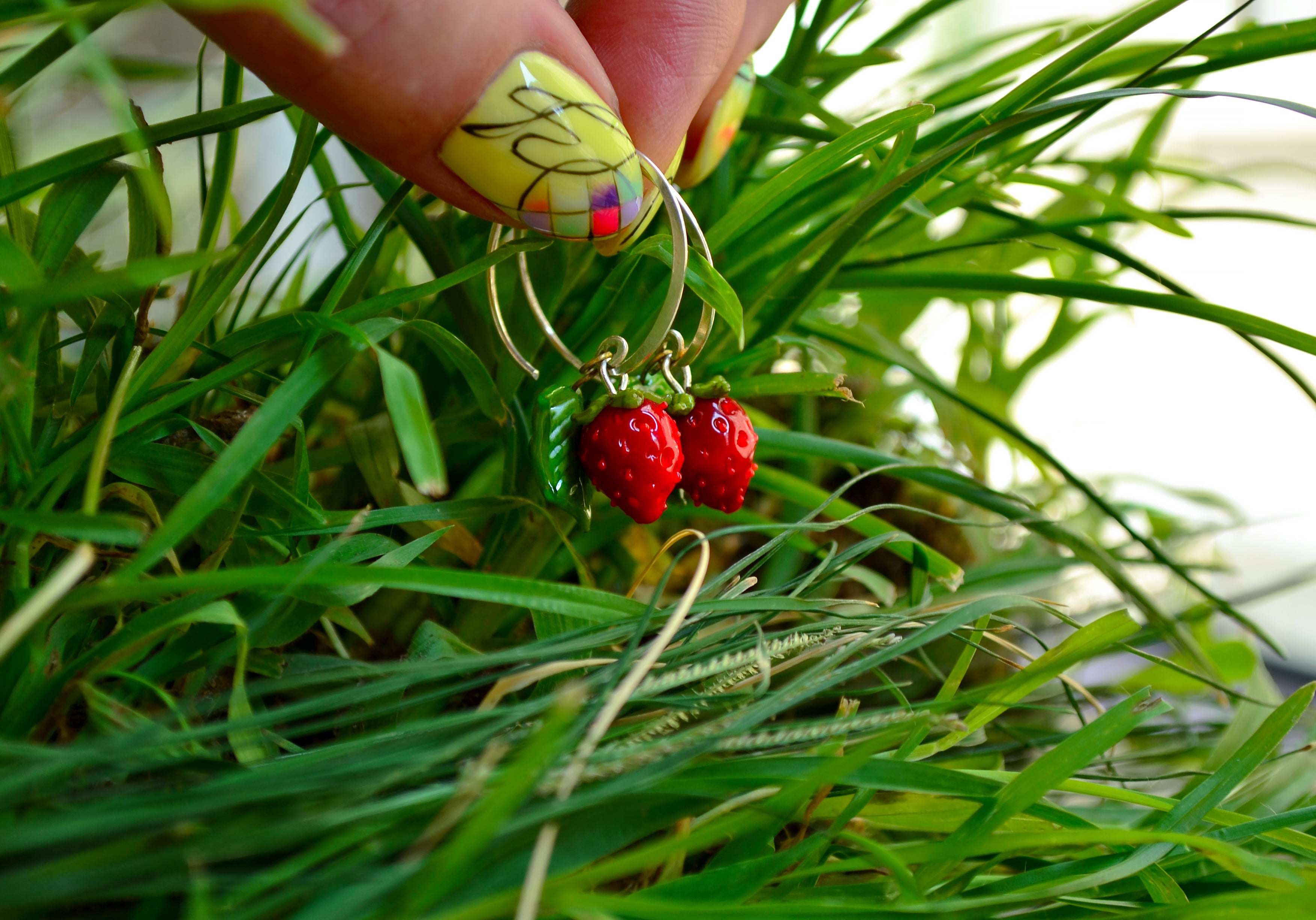 Strawberry Earrings
