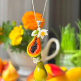Lucky Papaya Necklace