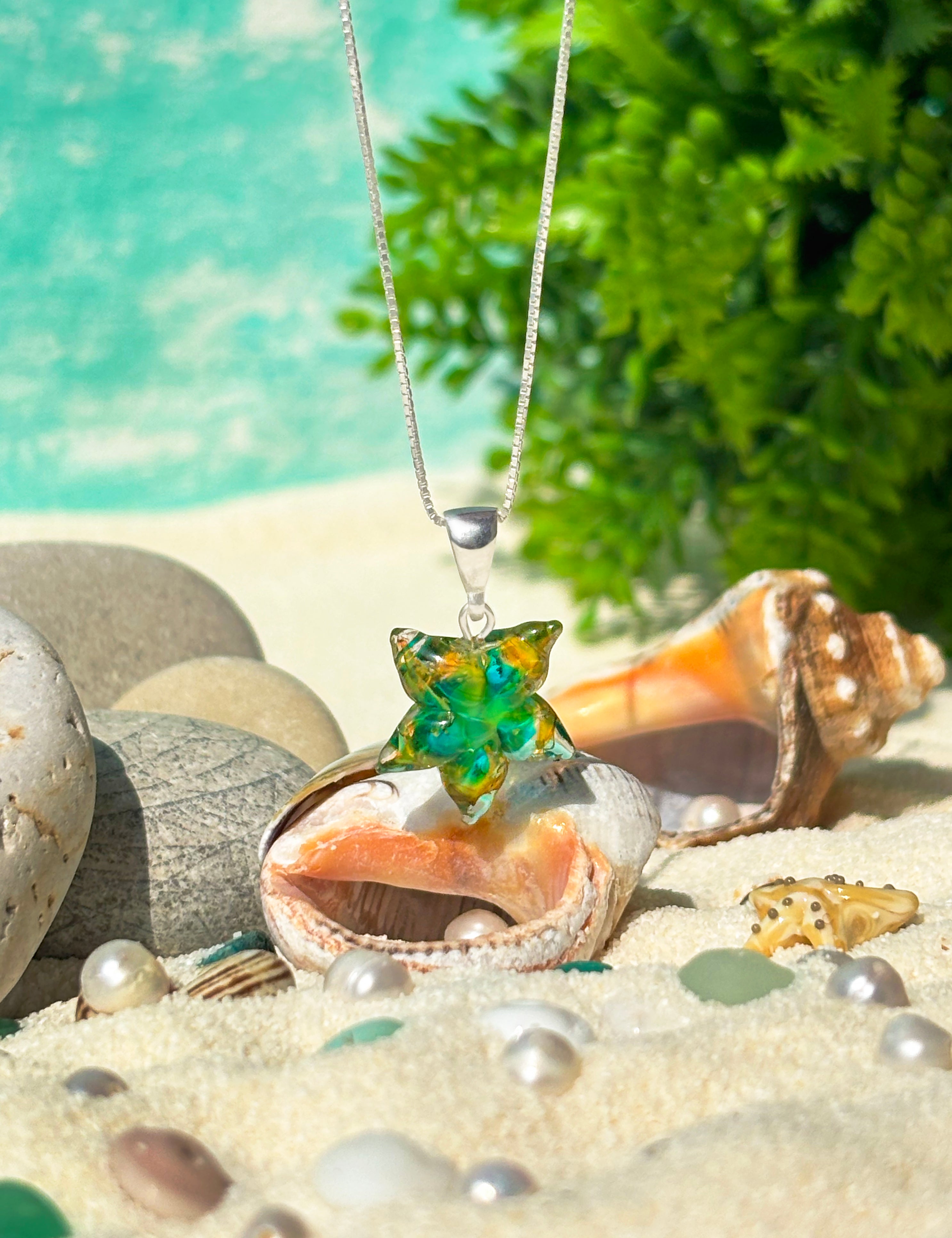 Lucky Starfish Charm Necklace