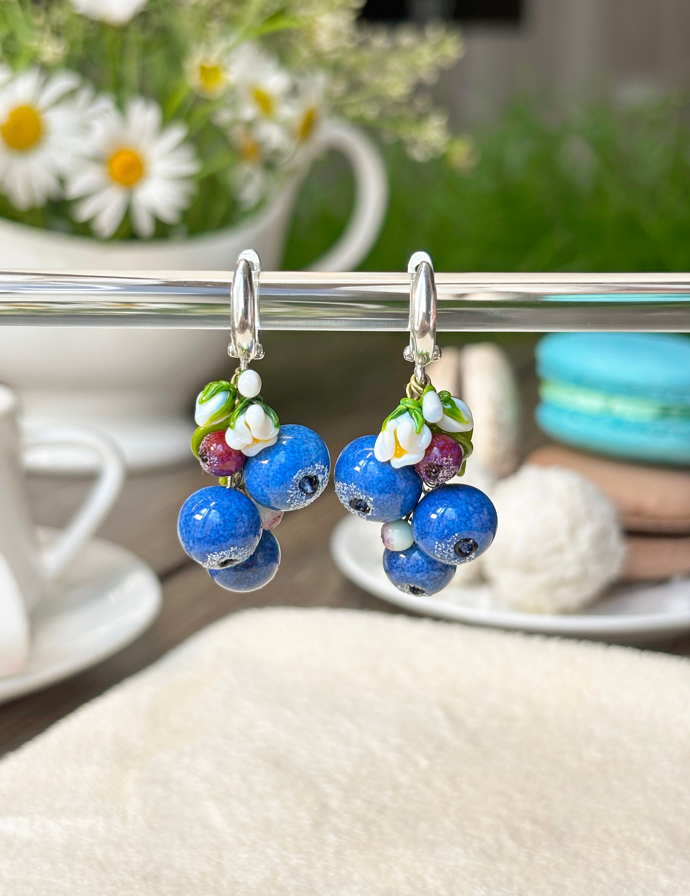 Lucky Blueberry Earrings