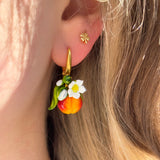 Lucky Peach Blossom Earrings