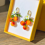 Lucky Peach Blossom Earrings