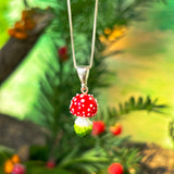 Lucky Fly Agaric Necklace