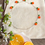 Lucky Orange Blossom Necklace