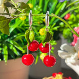 Lucky Cherry Pair Earrings