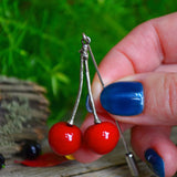 Lucky Cherry Brooch