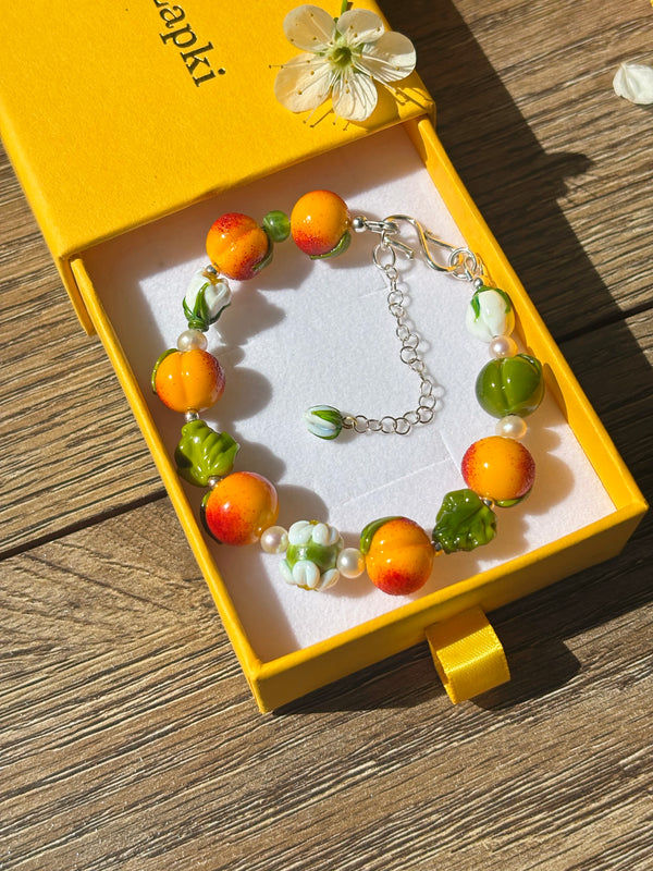 Lucky Peach Bracelet