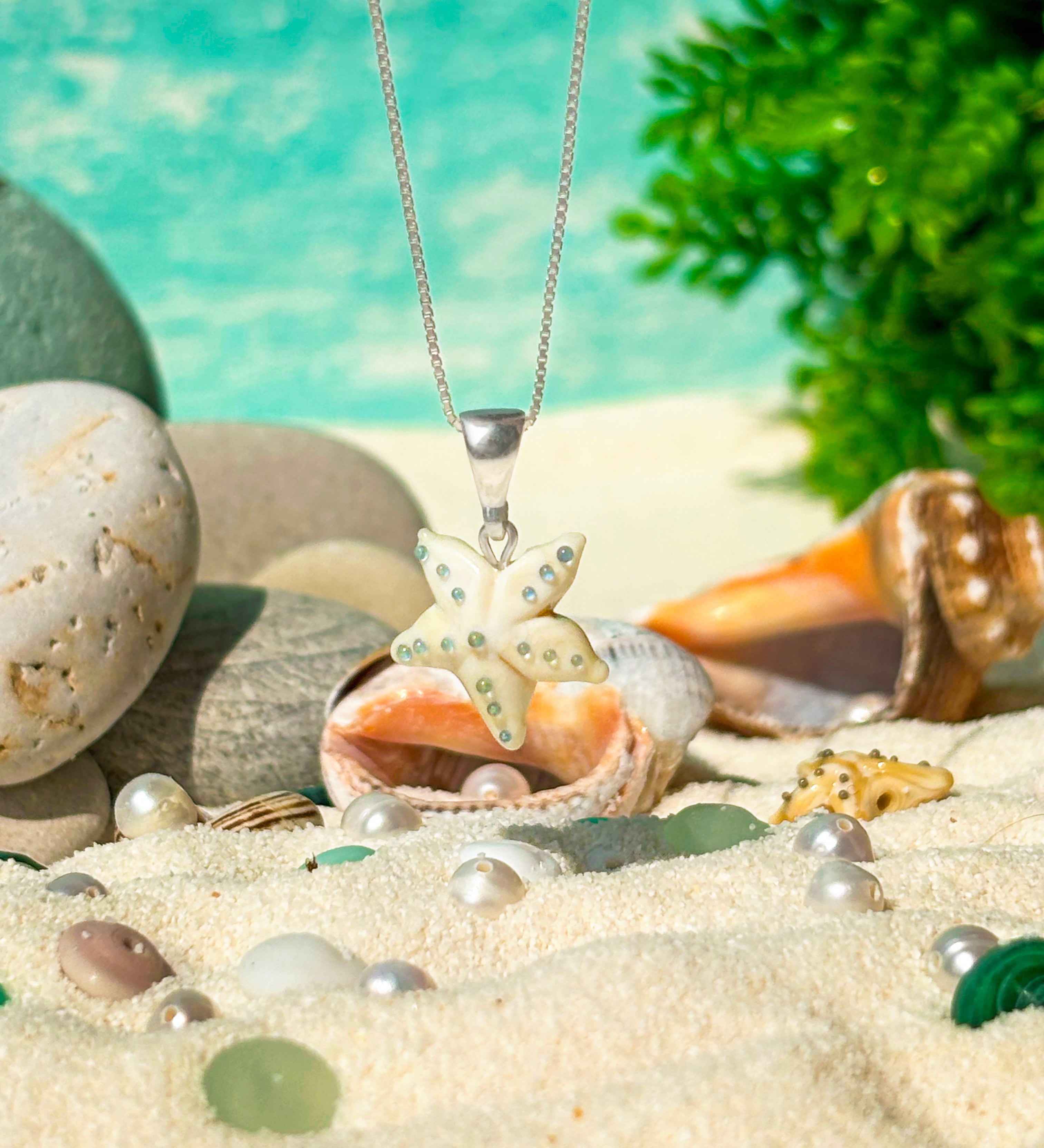 Lucky Starfish Charm Necklace