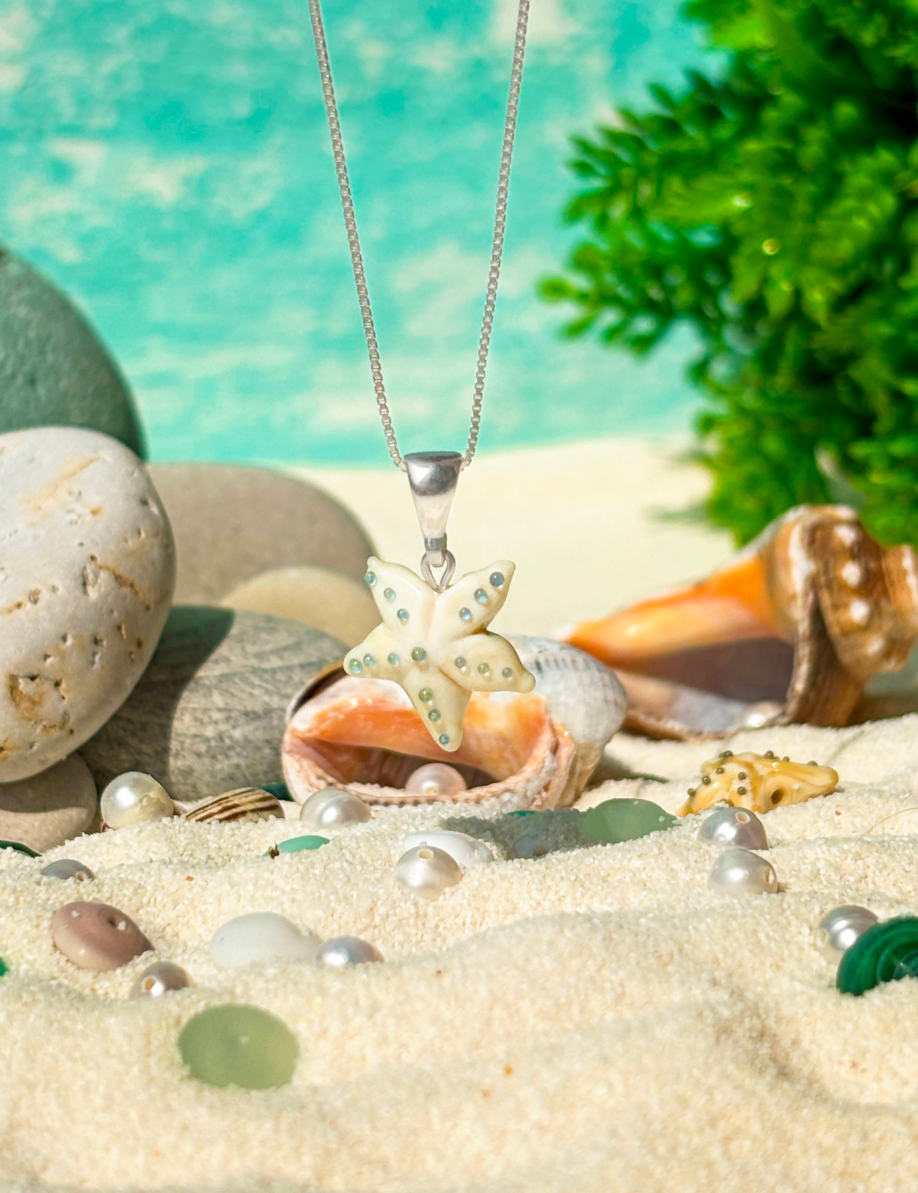 Lucky Starfish Charm Necklace