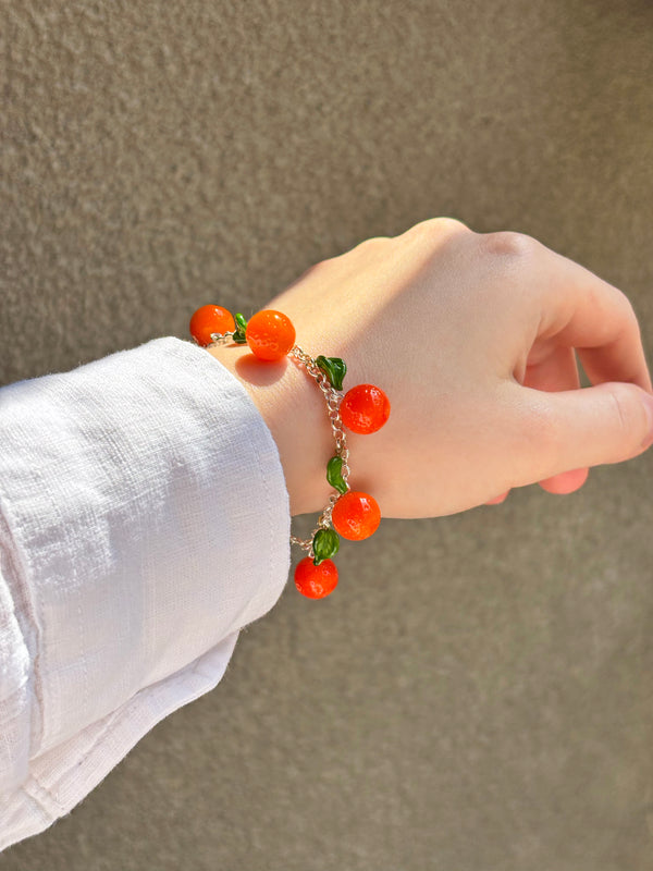 Lucky Orange Bracelet