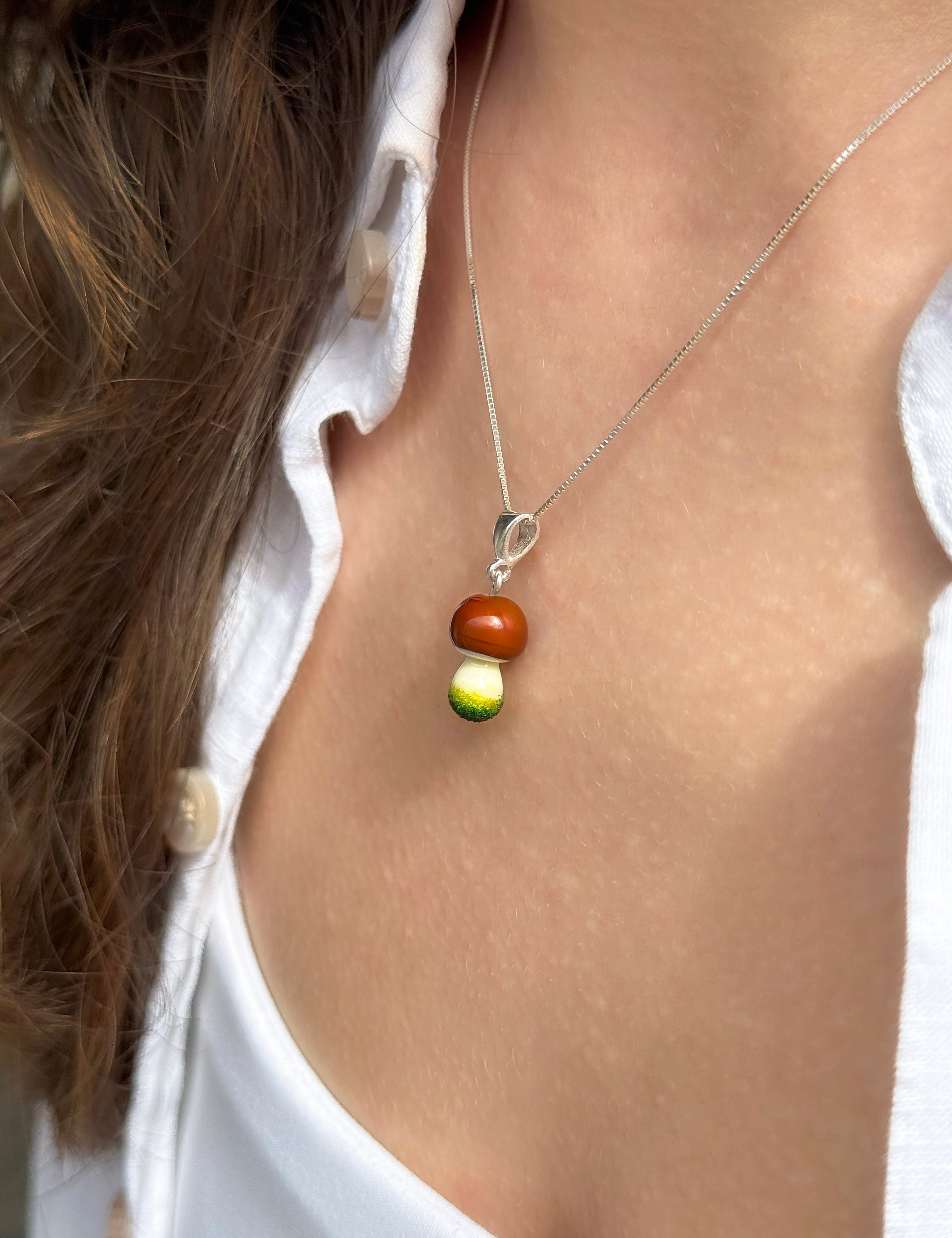 Lucky Boletus Necklace