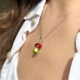 Lucky Boletus with a Ladybug Necklace