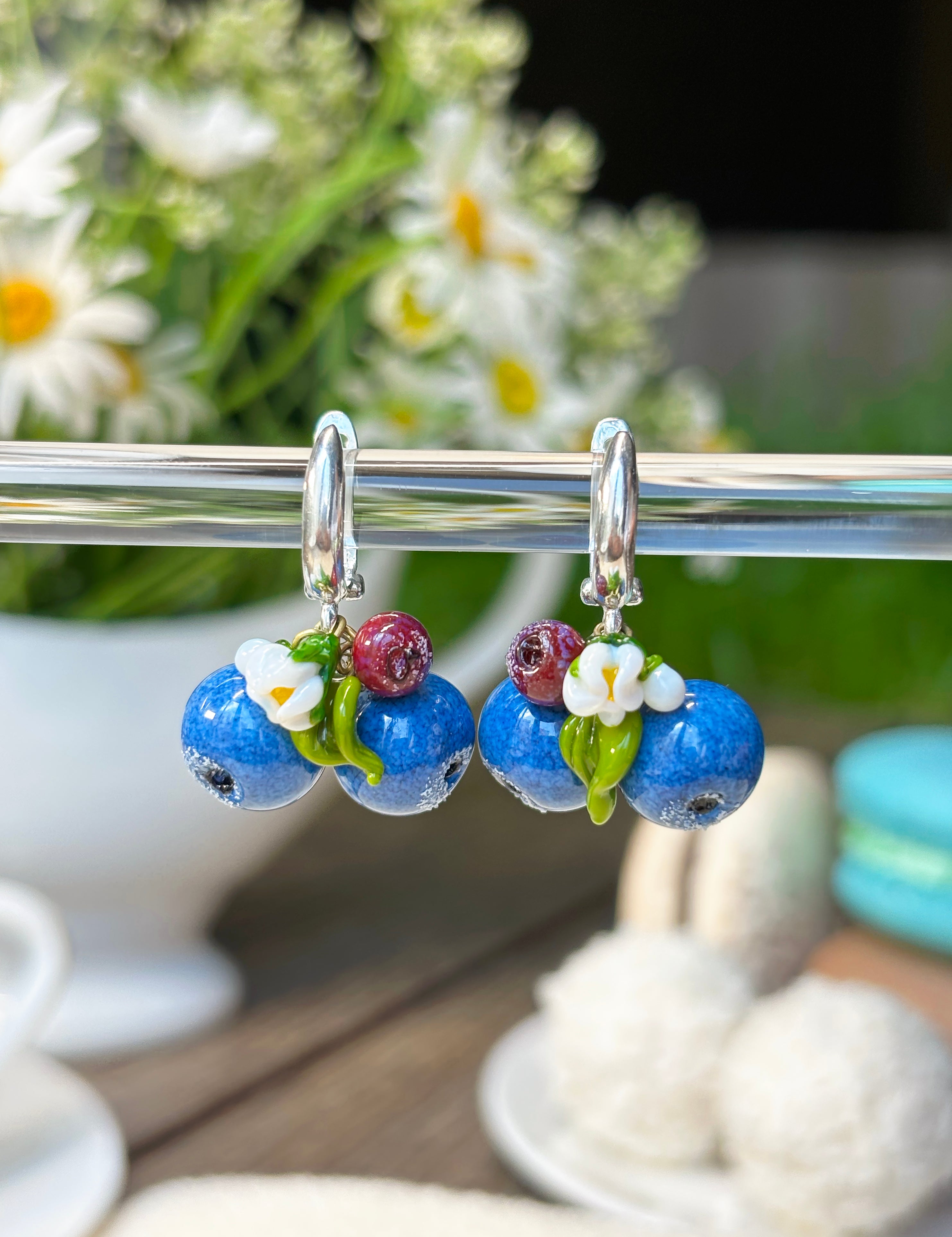 Lucky Blueberry Earrings