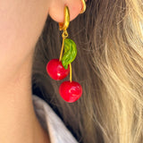 Lucky Cherry Pair Earrings
