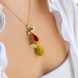 Lucky Papaya Necklace