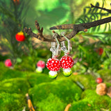 Lucky Fly Agaric Earrings