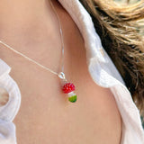 Lucky Fly Agaric Necklace