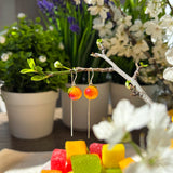 Lucky Peach Earrings