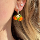 Lucky Peach Blossom Earrings