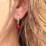 Pomegranate Seed Earrings