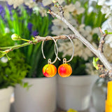 Lucky Peach Earrings