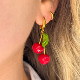 Lucky Cherry Pair Earrings