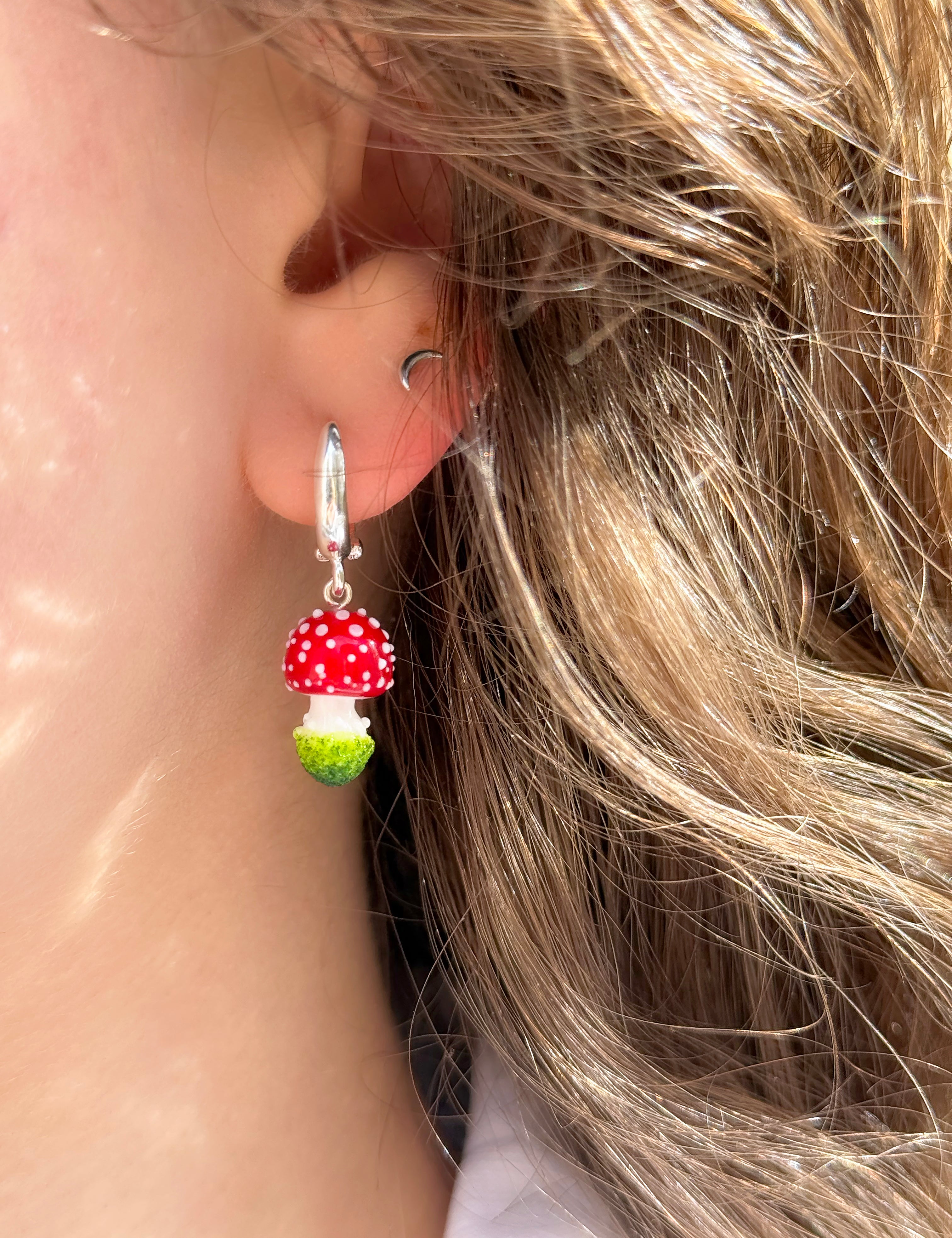 Lucky Fly Agaric Earrings
