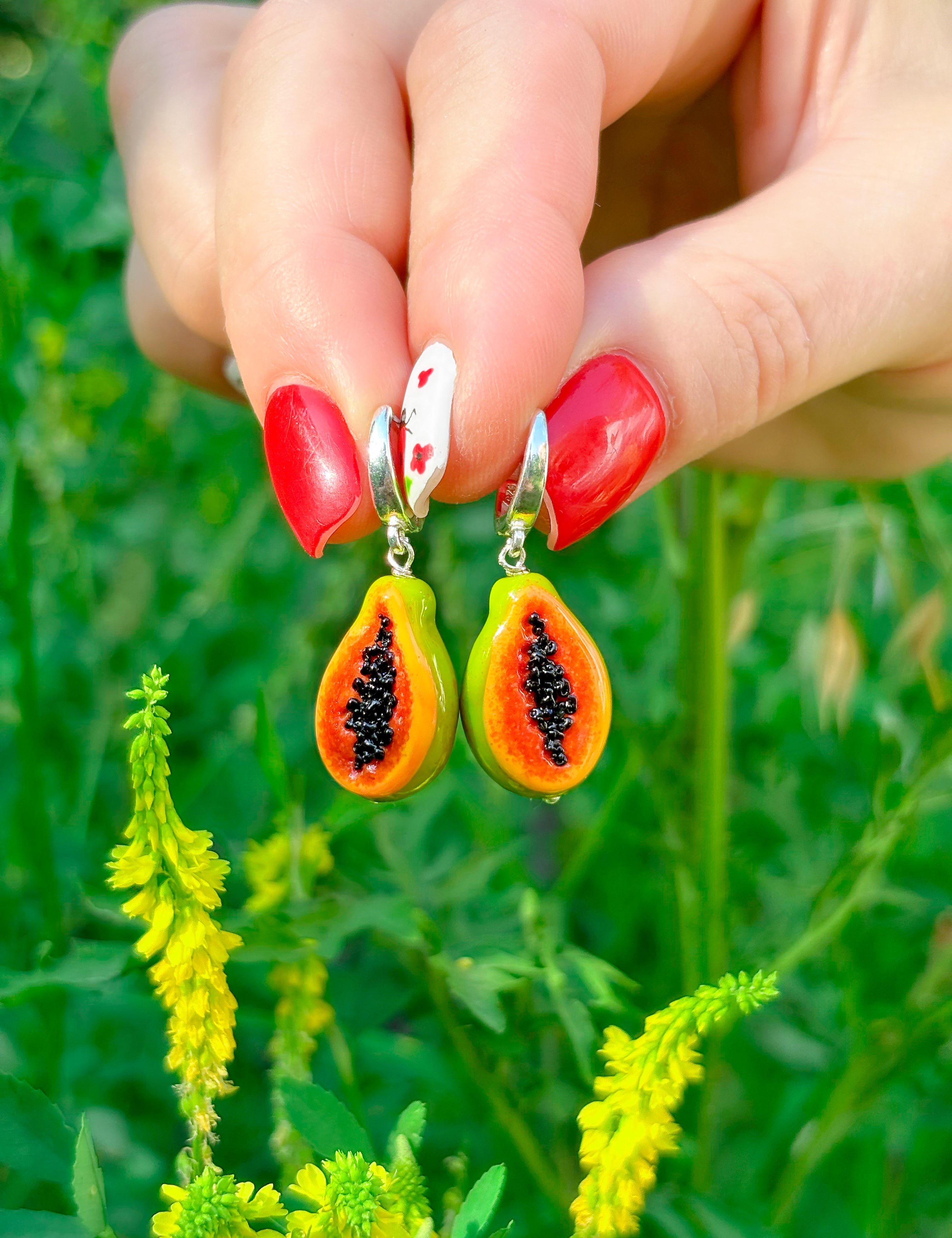 Lucky Papaya Earrings