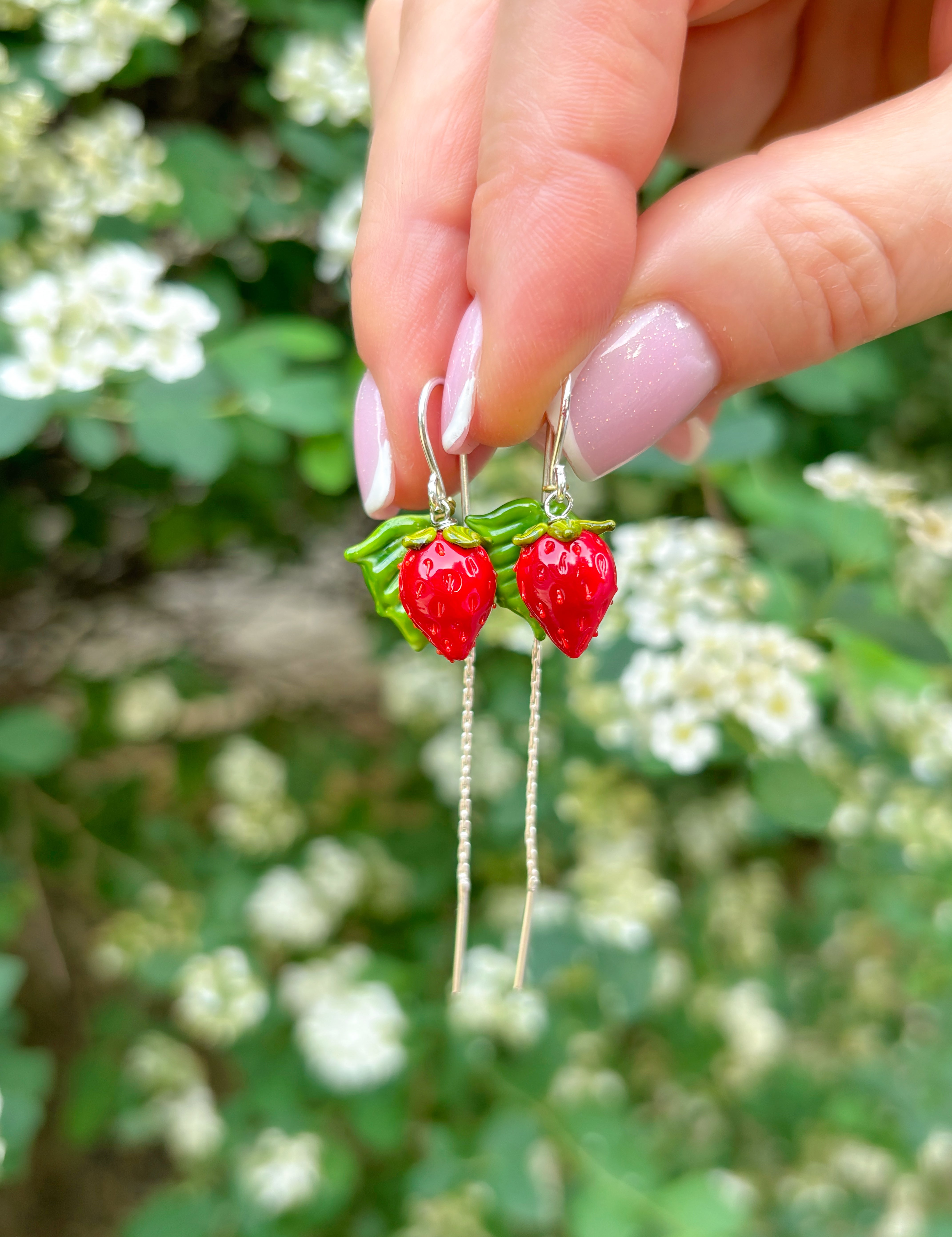 Strawberry Earrings