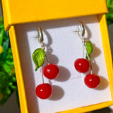 Lucky Cherry Pair Earrings