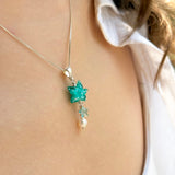 Blue Sea Star Charm