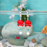 Lucky Crab Earrings