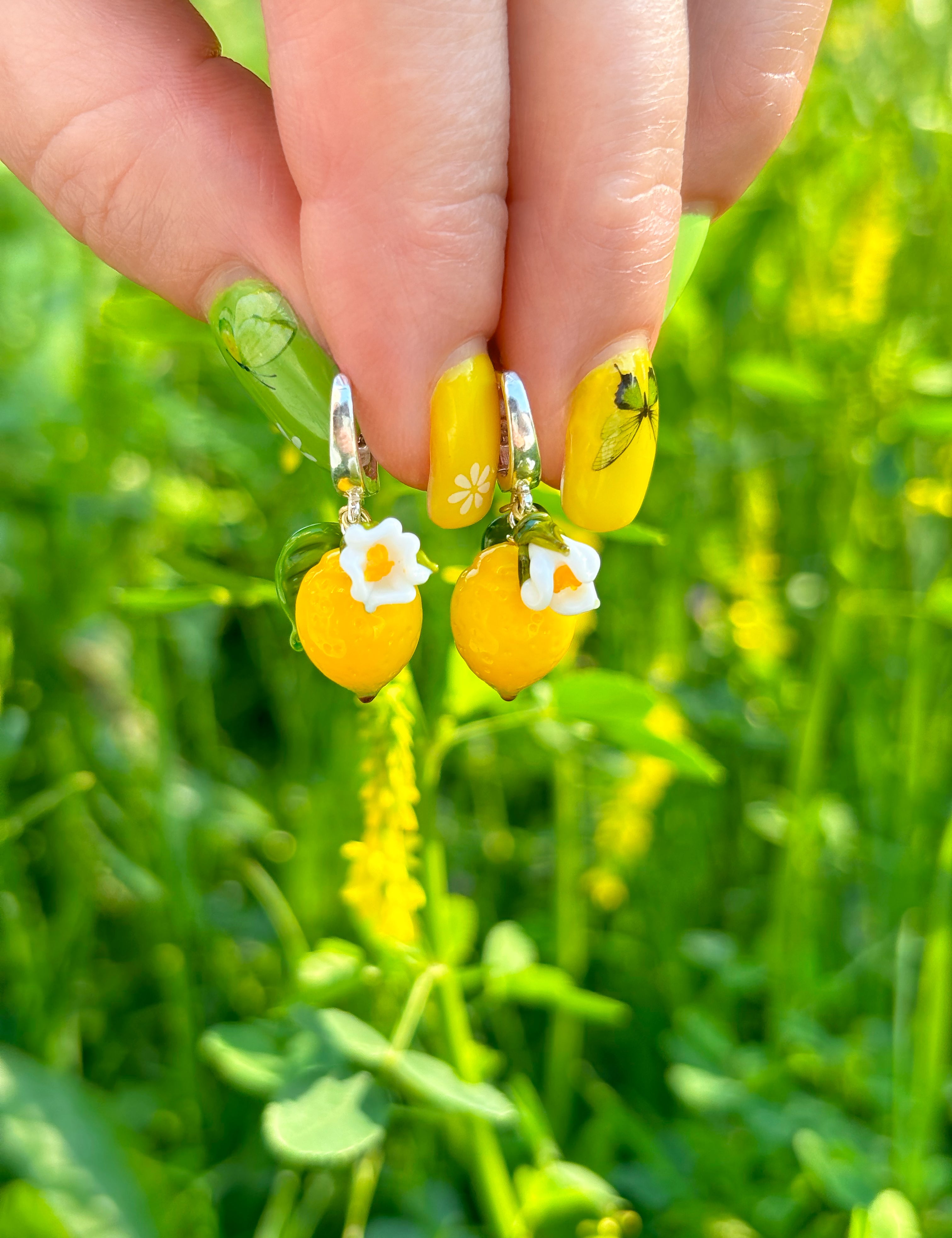 Lemon Earrings