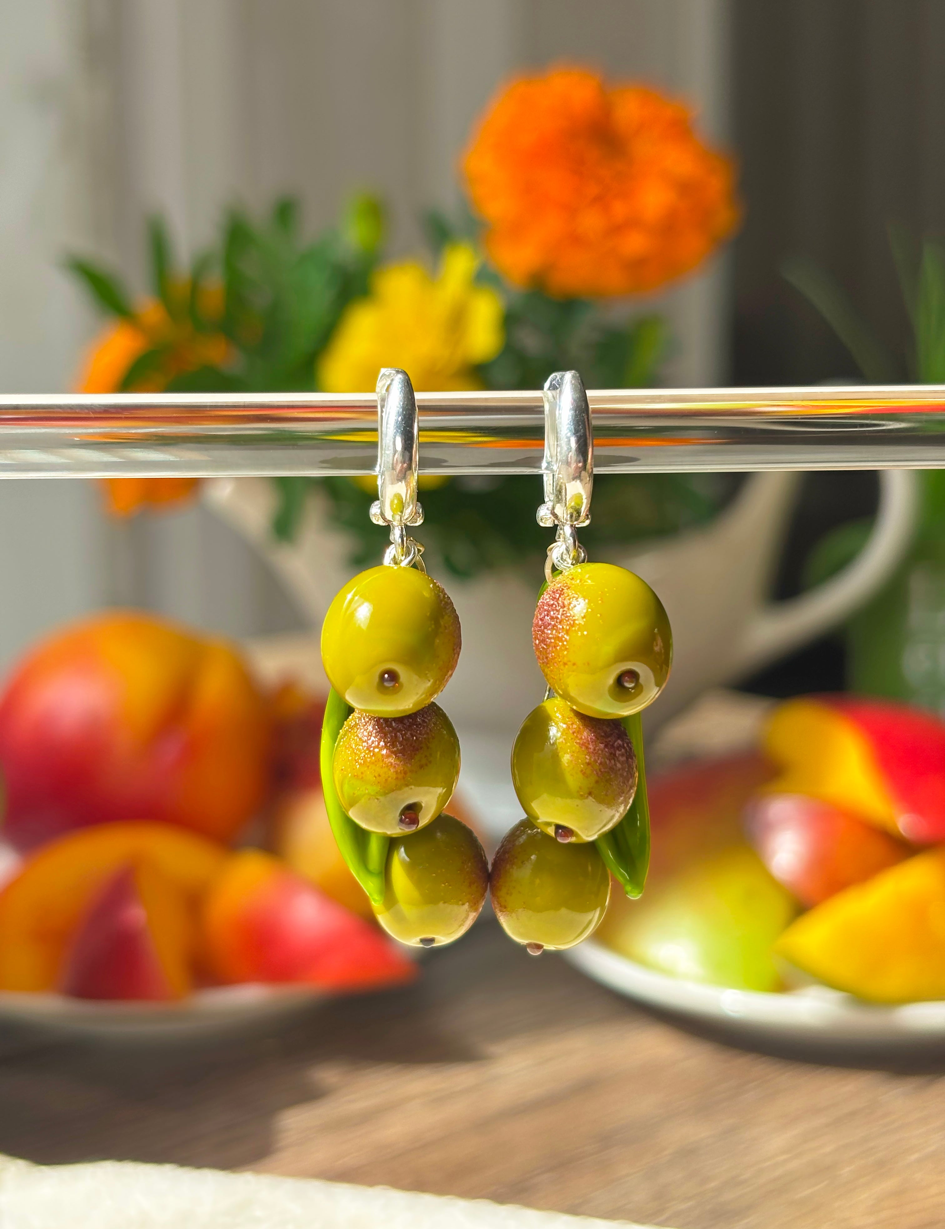 Olive Earrings