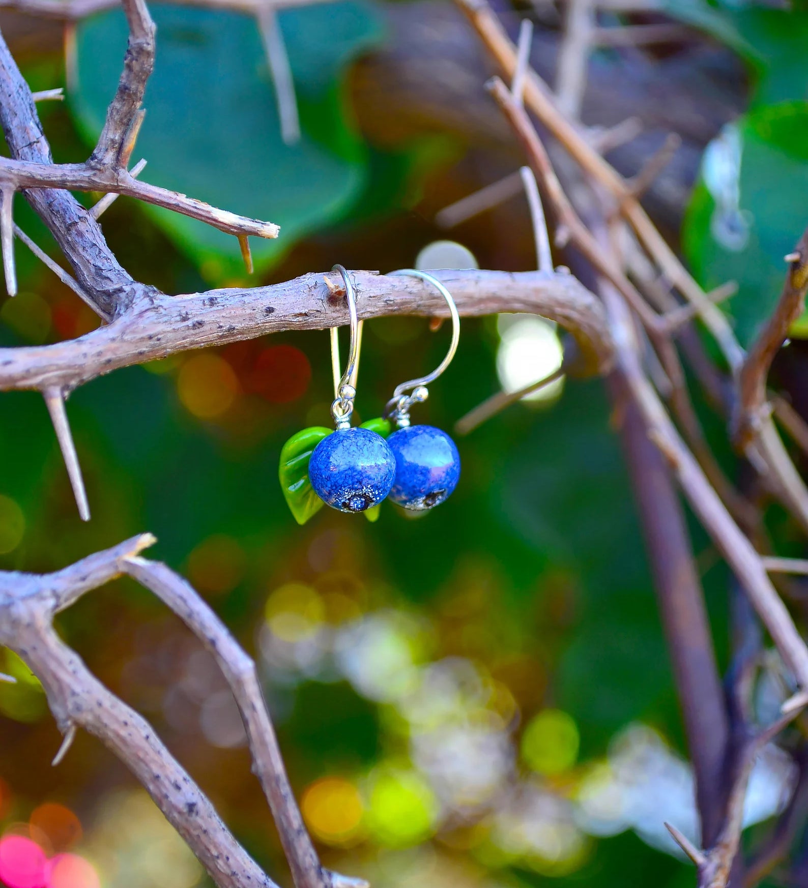 Lucky Blueberry Earrings
