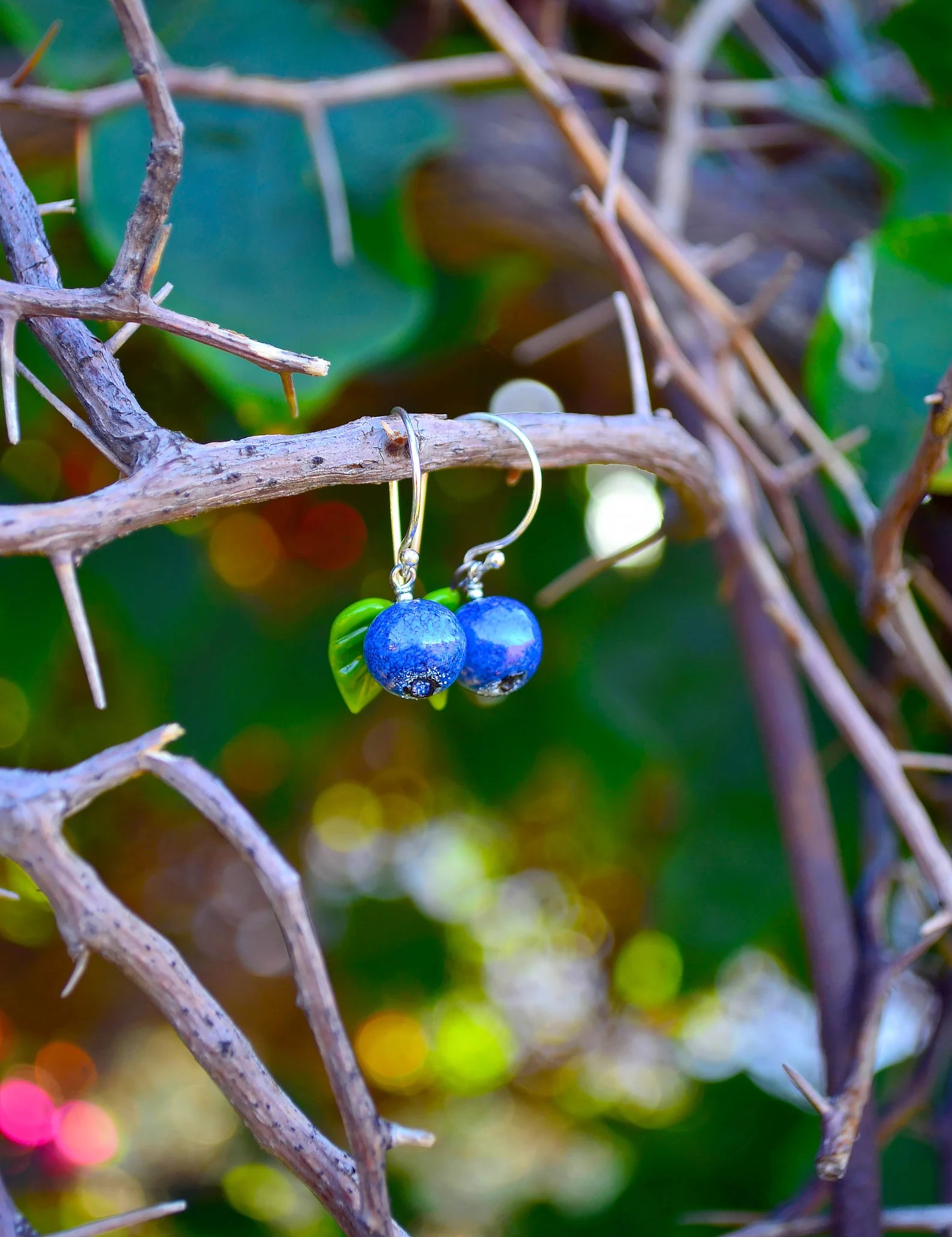 Lucky Blueberry Earrings