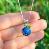 Lucky Blueberry Charm Necklace