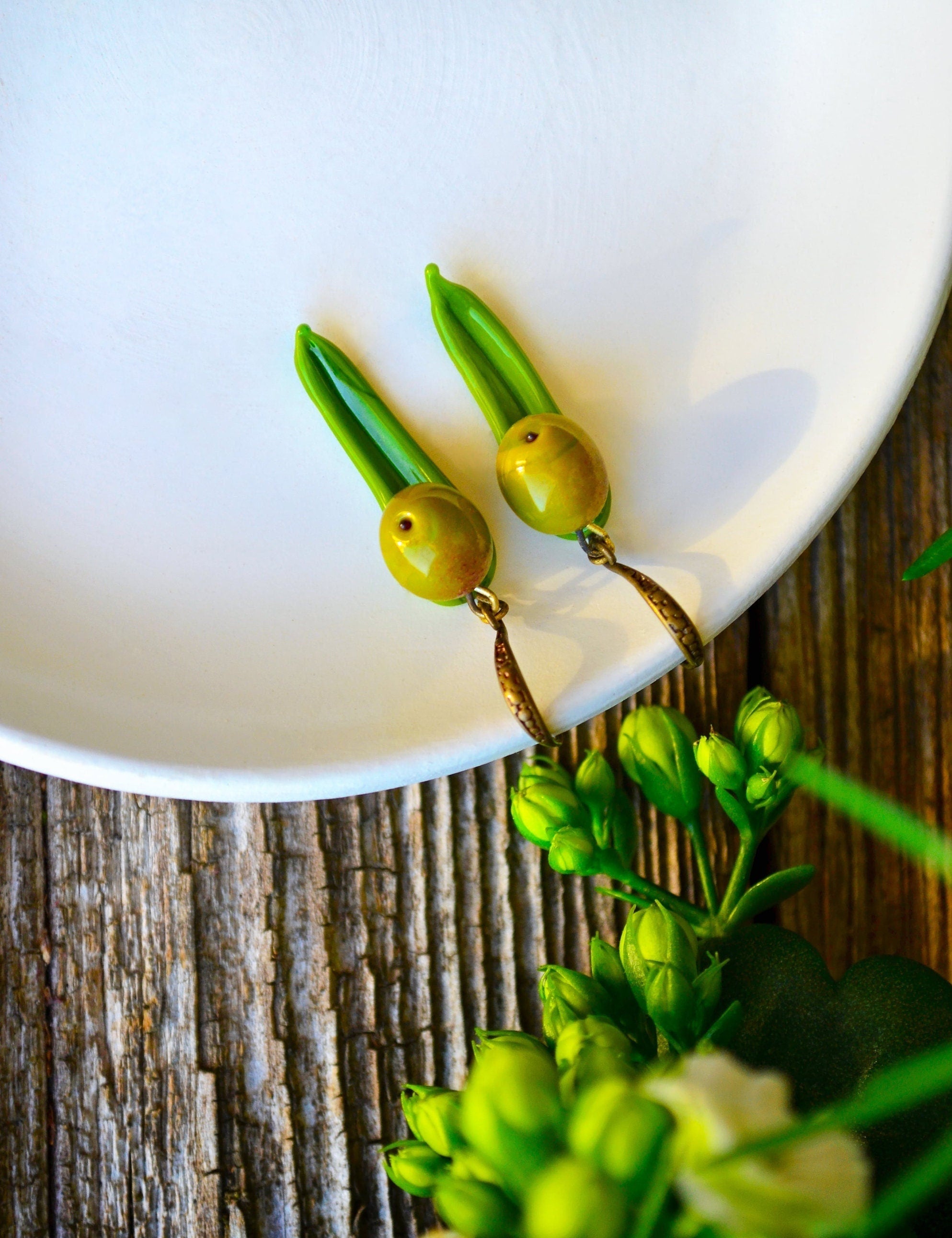 Olive Earrings