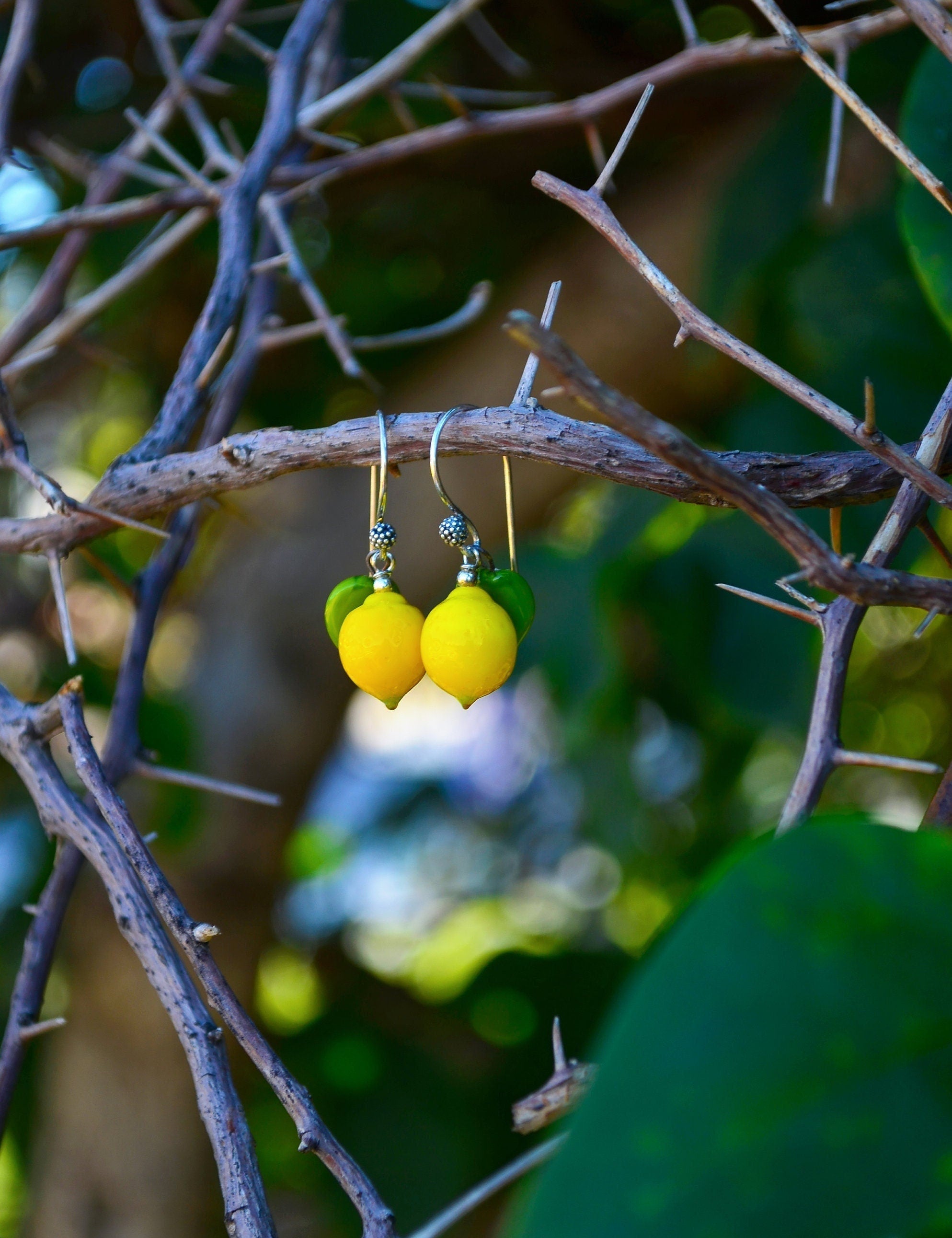 Lemon Earrings