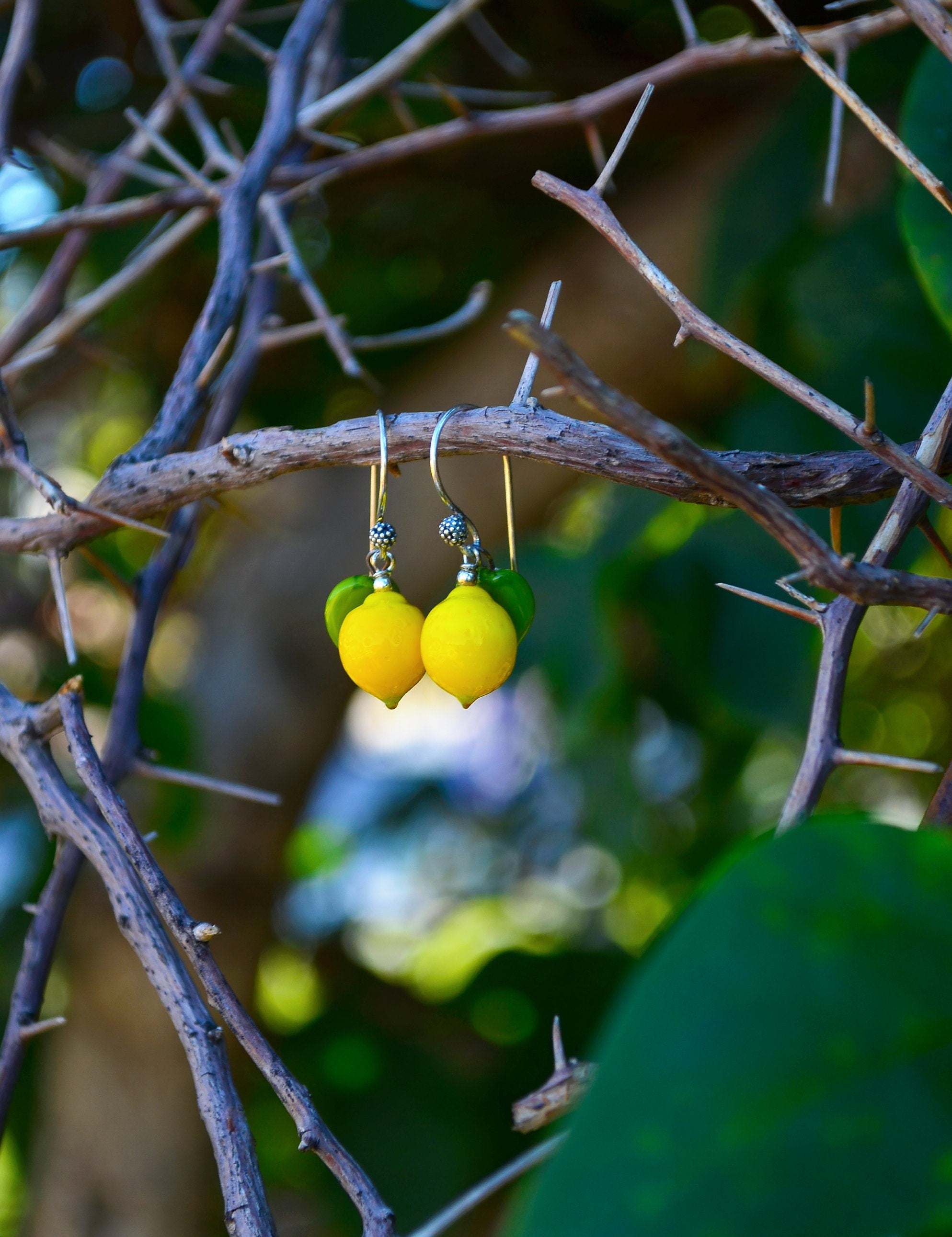 Lemon Earrings