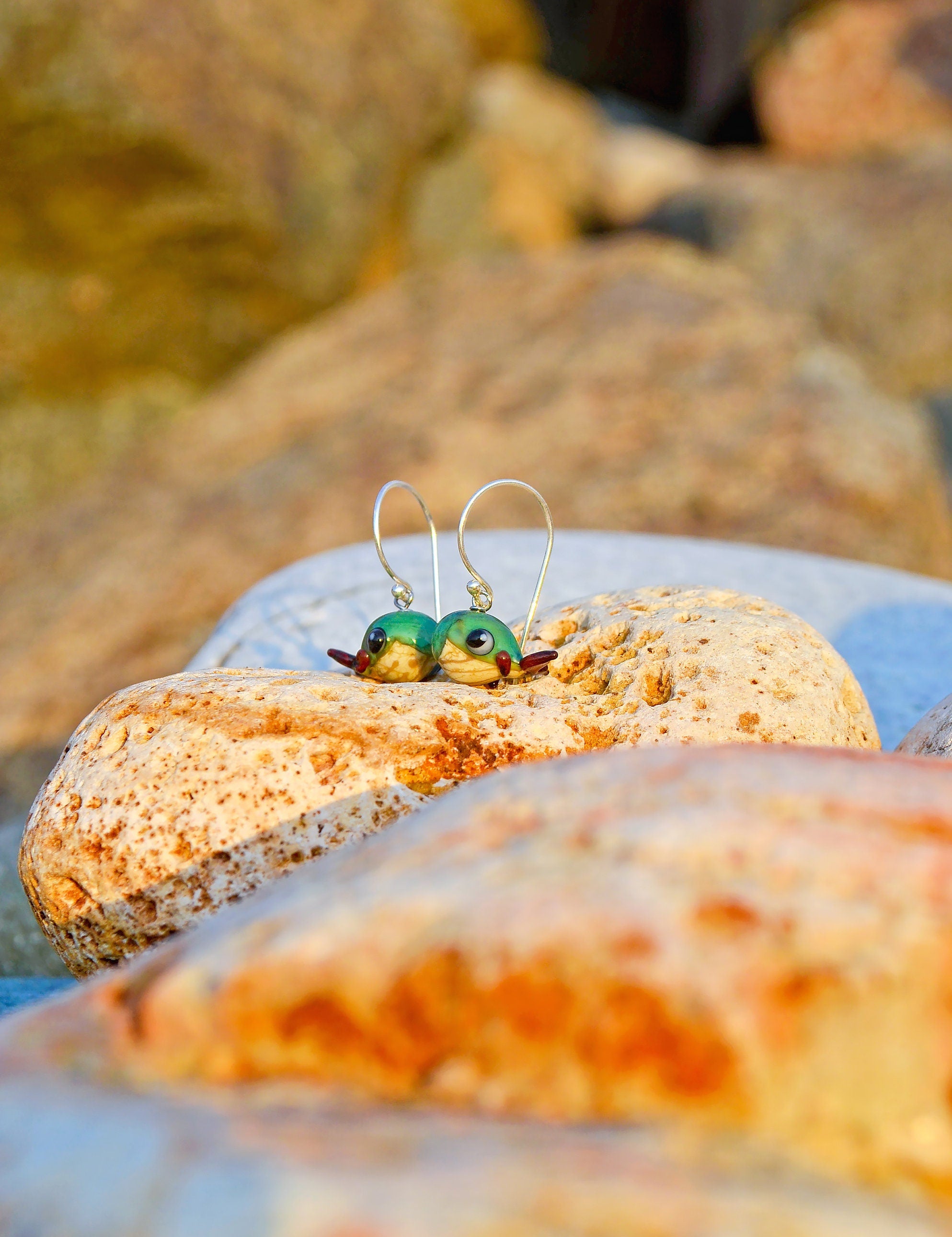 Whale Earrings