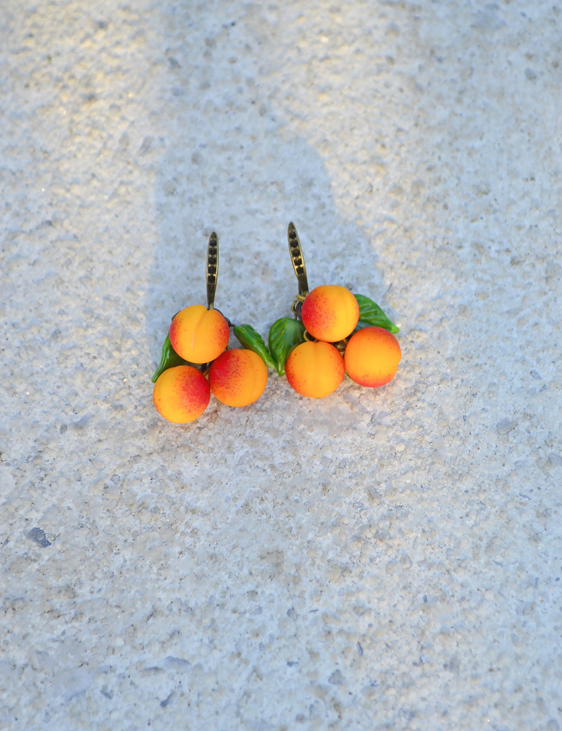 Peach Earrings